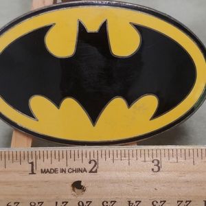 BATMAN vintage classic logo Belt Buckle 2004 DC COMICS
